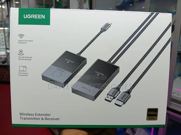 Ugreen 30meter 5g Wireless Hdmi Transmitter and Receiver 1080p 60hz - thumbnail 2
