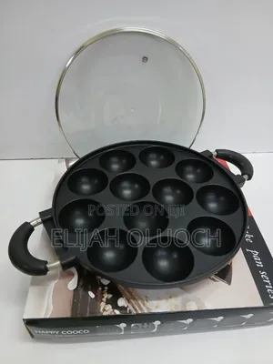 12holes Non Stick Round {Vitumbua,Scones,Cookies} Maker