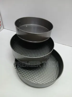 *3pcs Cake Moulds/Baking Tins