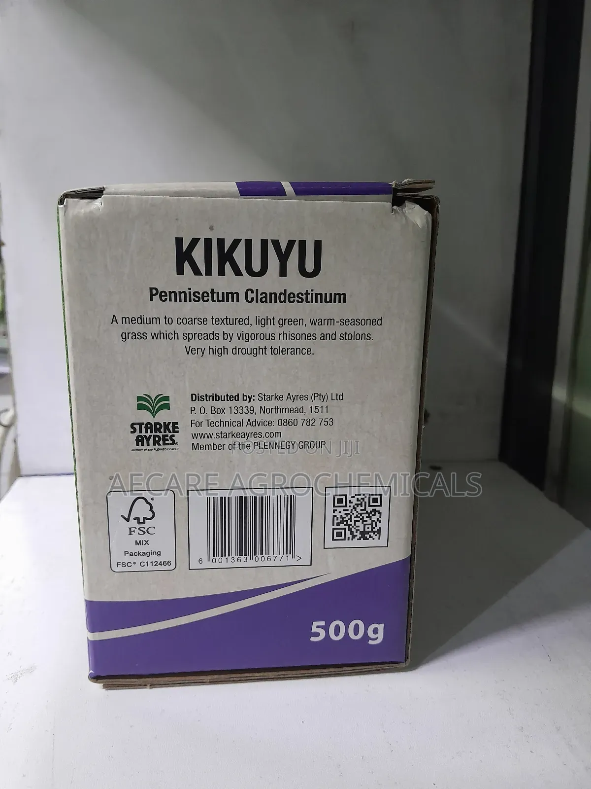 Kikuyu Lawn Grass Seeds 50g, 500g