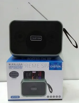 Caston St-8109 Portable Wireless Bluetooth Speaker. Radio