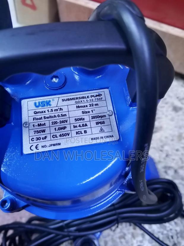 Usk 1.0hp Submersible Pump Strong Motor Water Pump