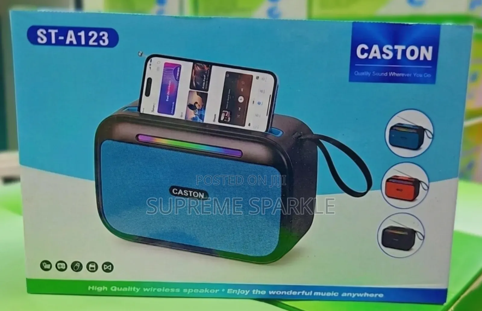Caston St-A123 Wireless Speaker. Radio