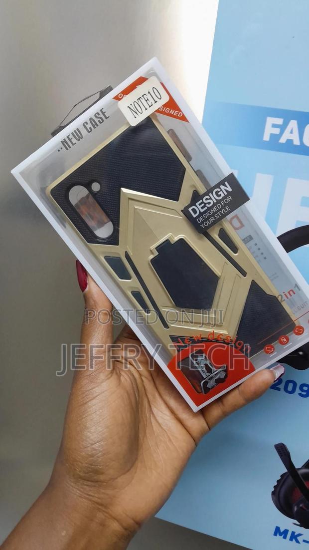 Bruk Samsung Galaxy Note 10 Hard Case With Ring Holder - thumbnail 2