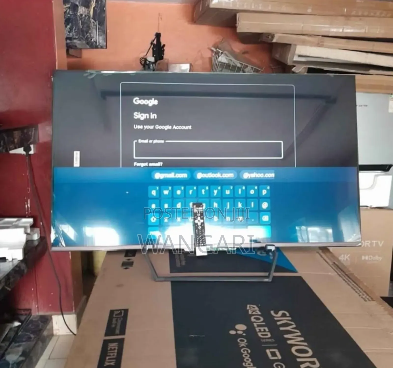Frameless Skyworth 50 Inch Qled Television