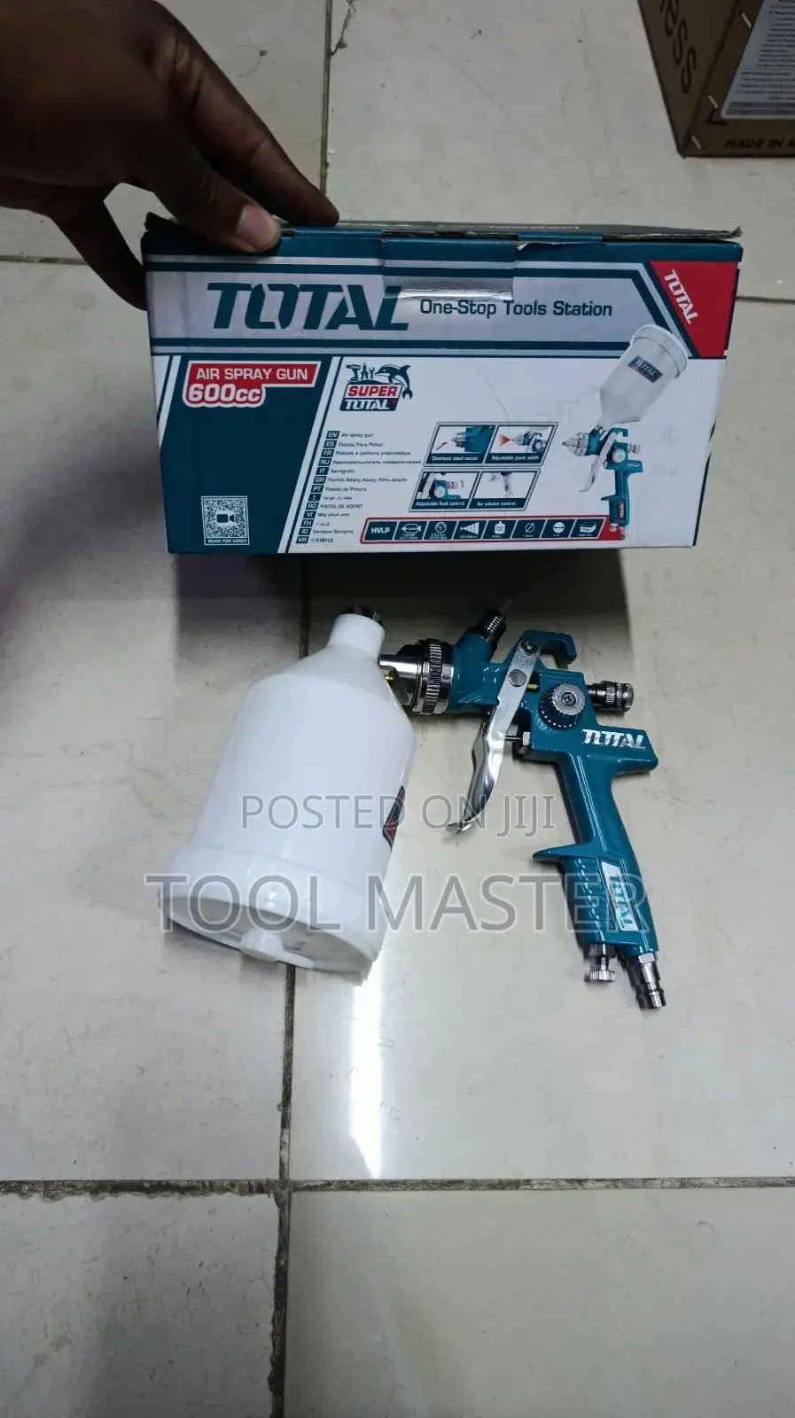 Total Air Spray Paint 600cc/600cc Compressor Air Spraypaint