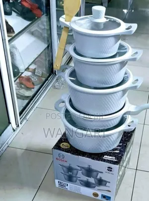 11 PCS Bosch Cockware Set With Glass Lid