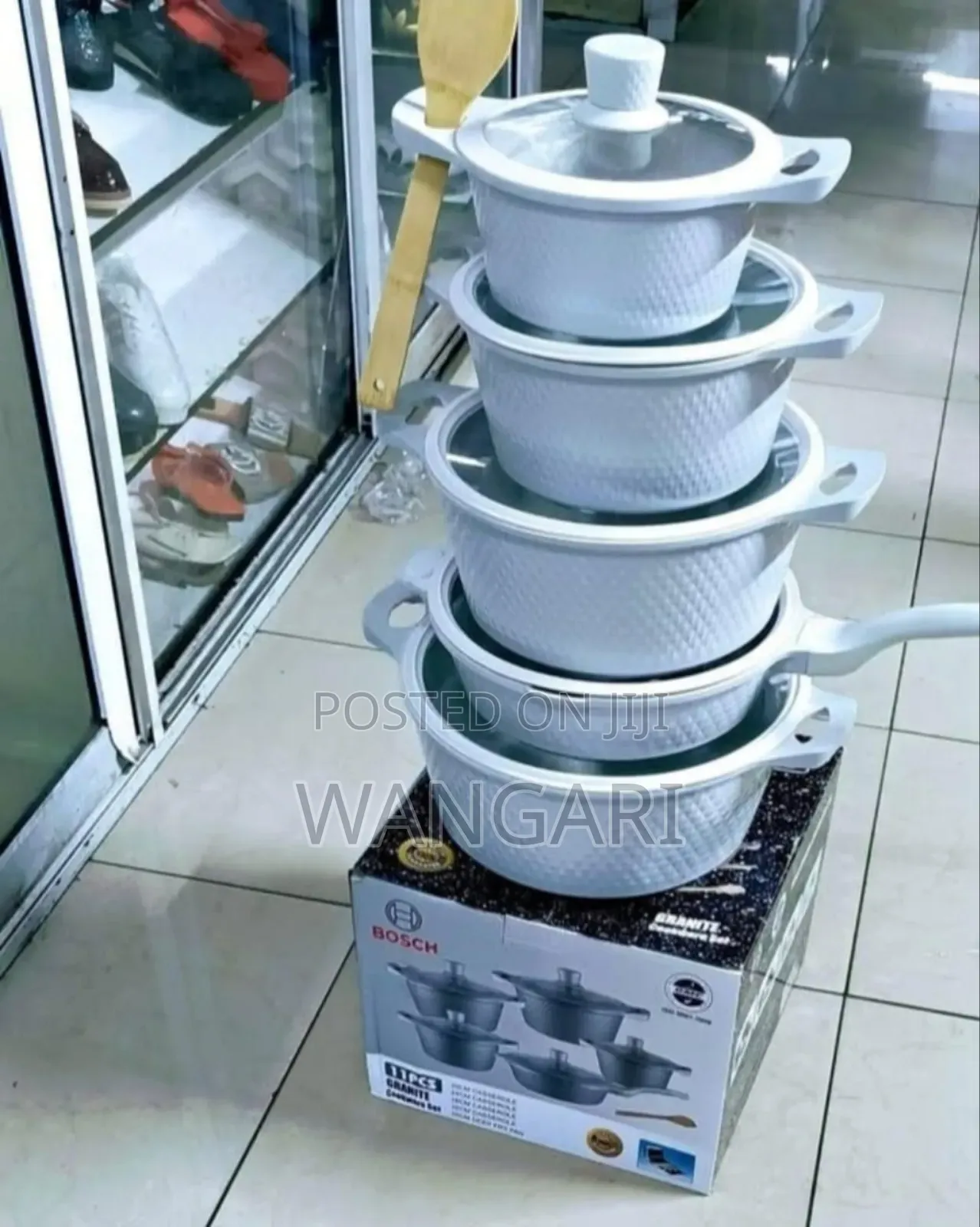 White 11 PCS Bosch Cockware Set