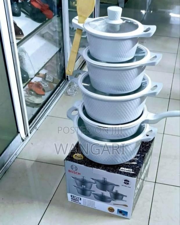 White 11 PCS Bosch Cockware Set