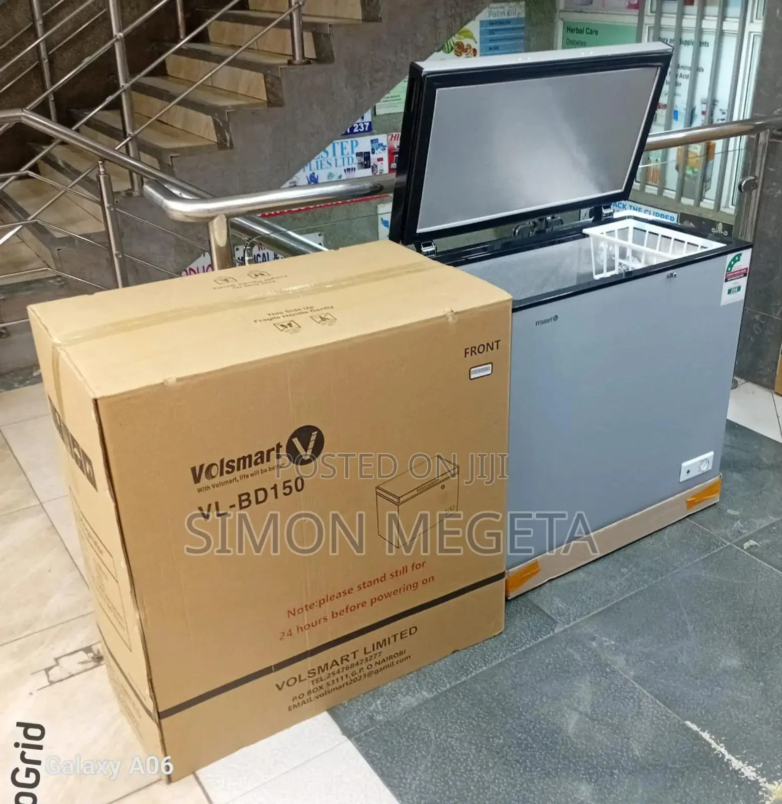 Volksmart 150 Litres Deep Freezer Brand New