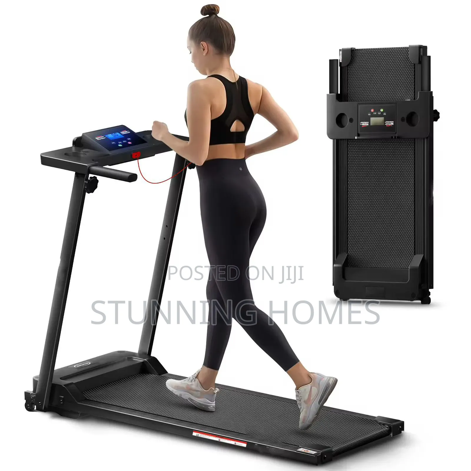 Workout Treadmill With an Incline