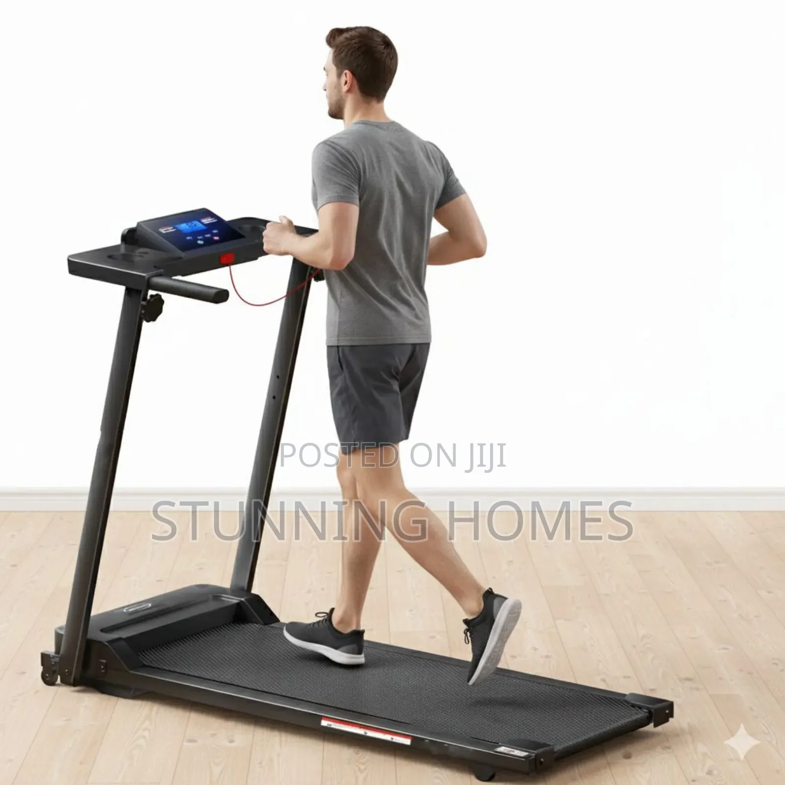 Workout Treadmill With an Incline