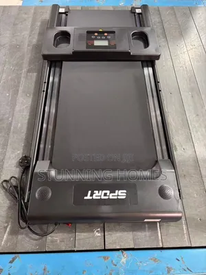 Workout Treadmill With an Incline