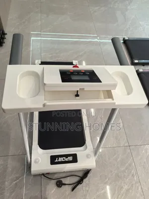Workout Treadmill With an Incline