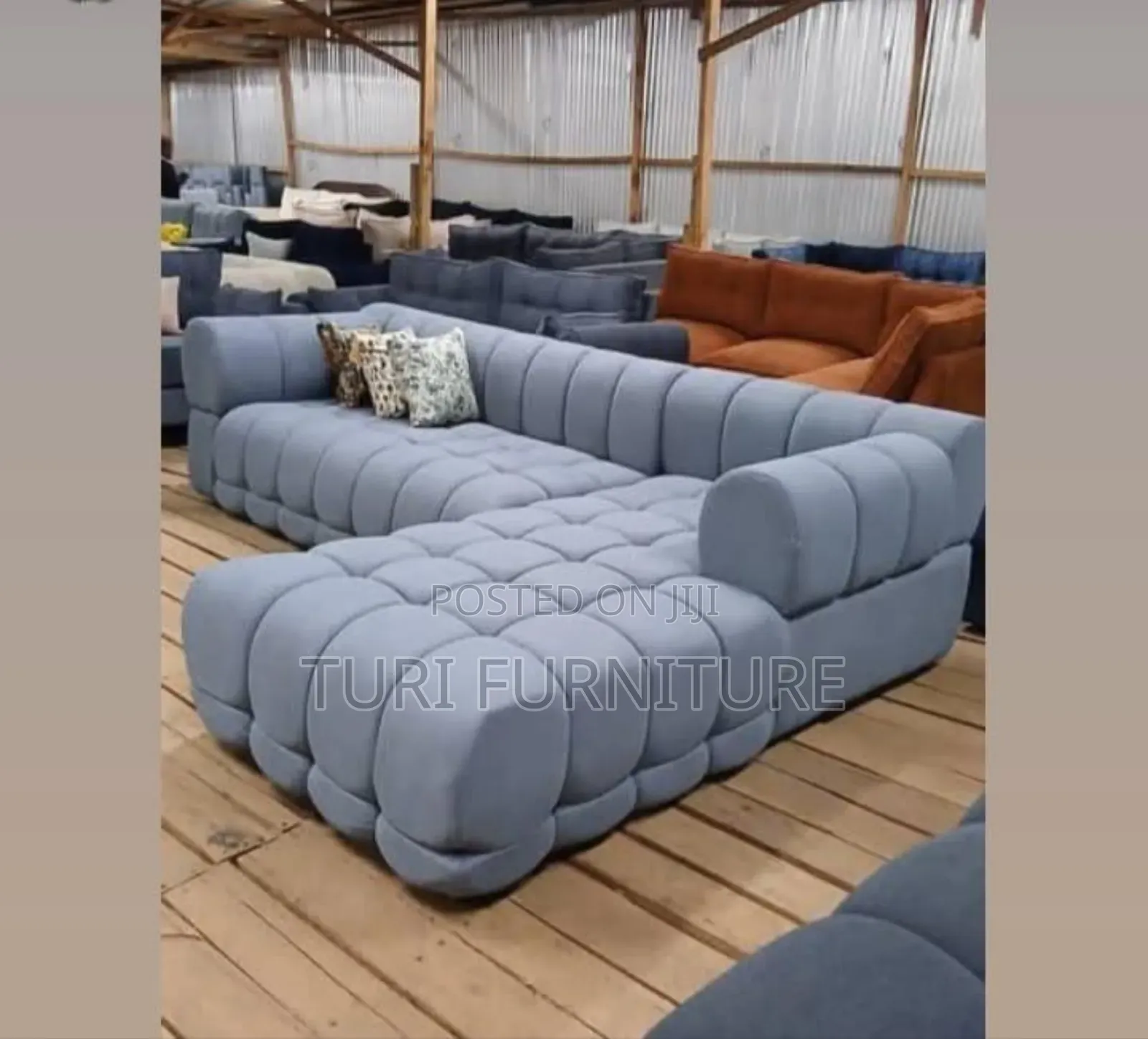Bubble Wrap and Pure Fibre Sofa