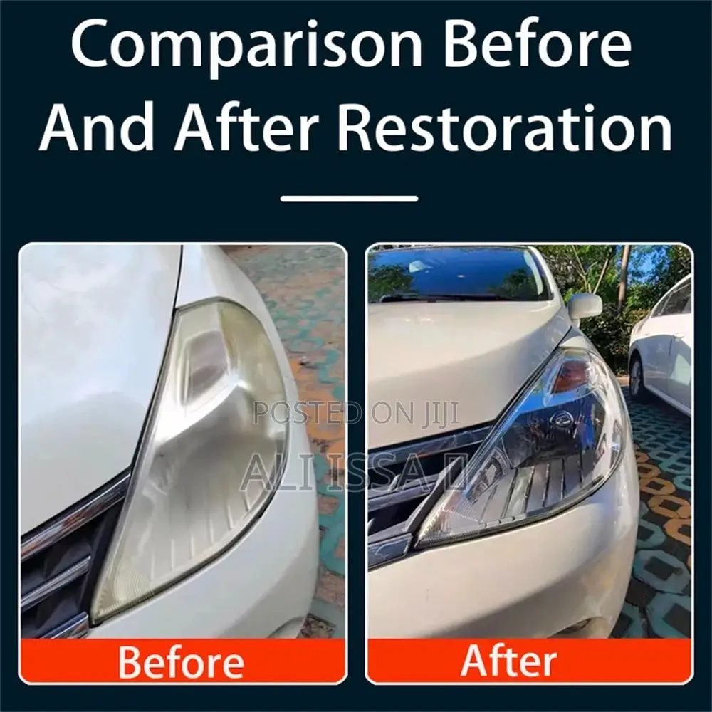 Headlight Repair Cleaning