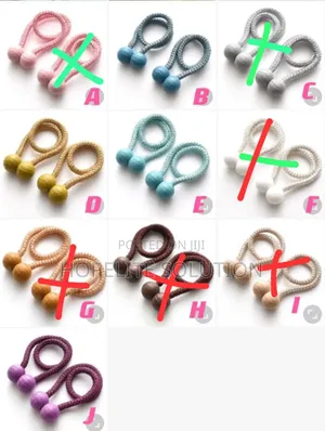 Curtain Holders Available