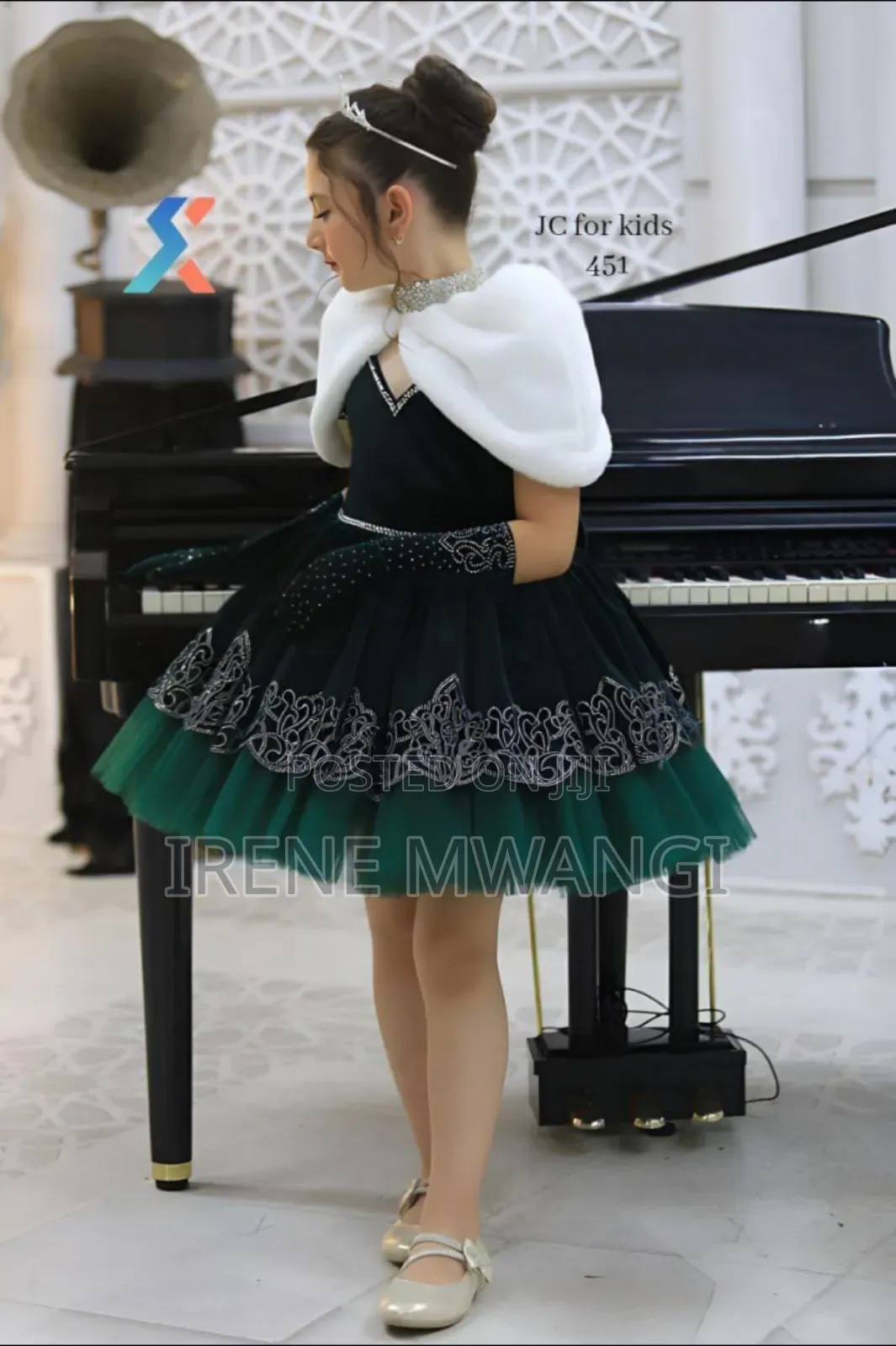 4pc Quality Girls Dress