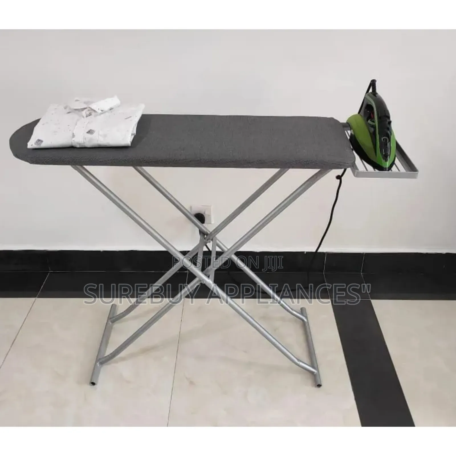Metallic Ironing Board Foldable Laundry Table