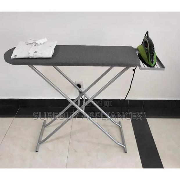 Metallic Ironing Board Foldable Laundry Table - main view