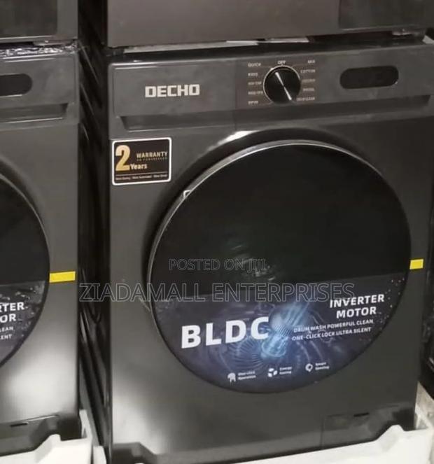 Decho 10kg Front Load Washing Machine – Extra-Large Capacity Homes