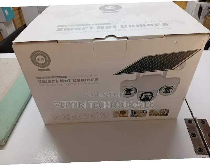 Outdoor 6mp Triple Lens CCTV Camera Motion Detection 4g