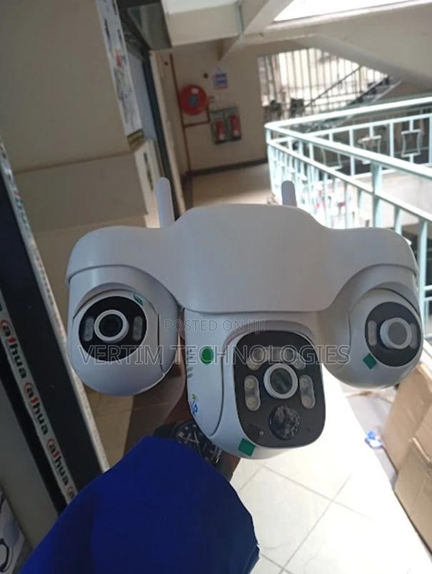 4g Solar Triple Lens Simcard Solar CCTV - main view