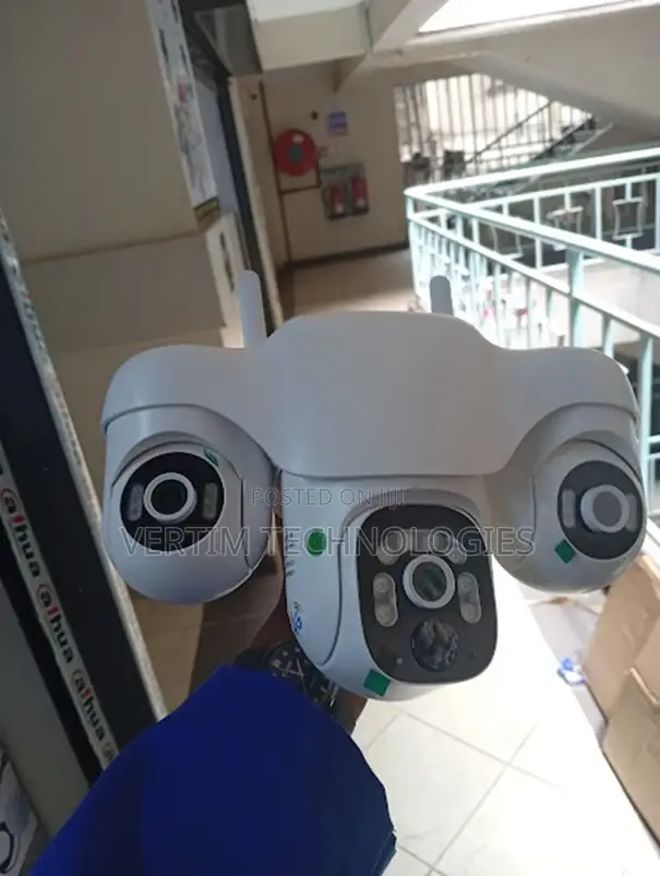 4g Solar Triple Lens Simcard Solar CCTV