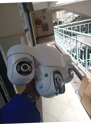 4g Solar Triple Lens CCTV Dome PTZ Smart Camera 1080p