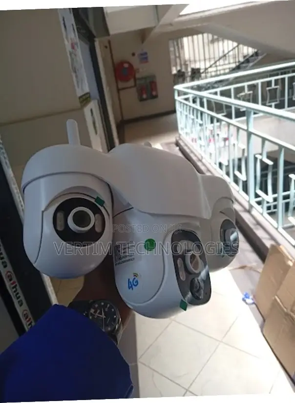 4g Solar Triple Lens CCTV Dome PTZ Smart Camera 1080p