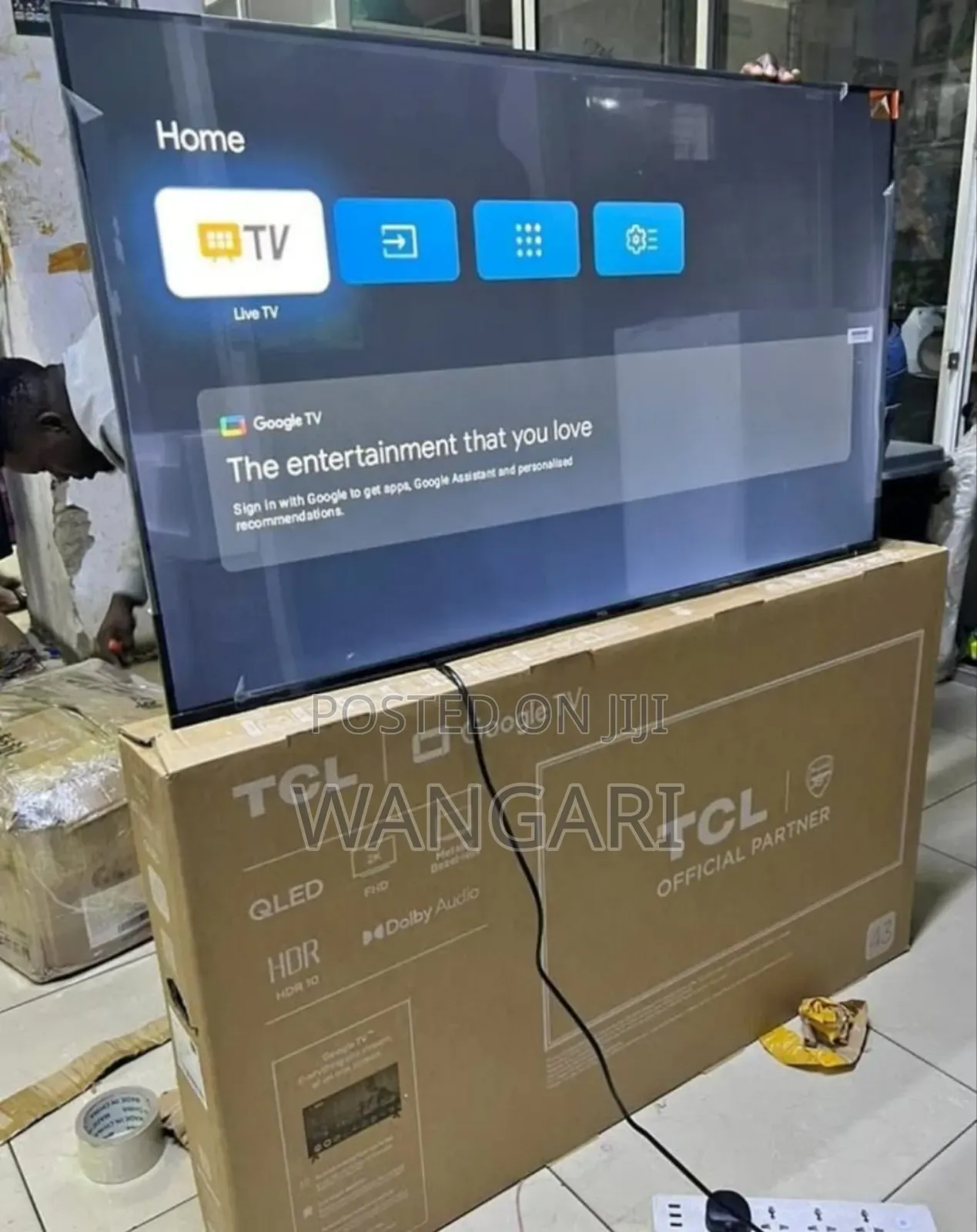 New Model TCL 43 Inch Qled Television