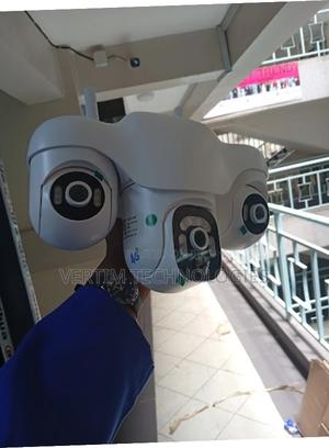 Secured Triple-Lens 4g Solar-Powered Security Camera Full Hd - thumbnail 2