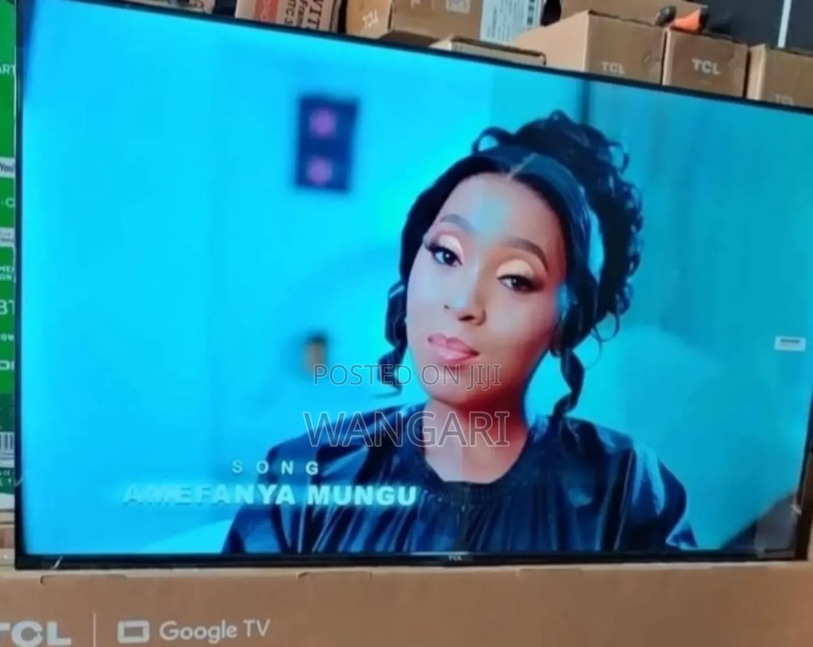 Qled 43 Inch TCL Television With Hdmi Cable