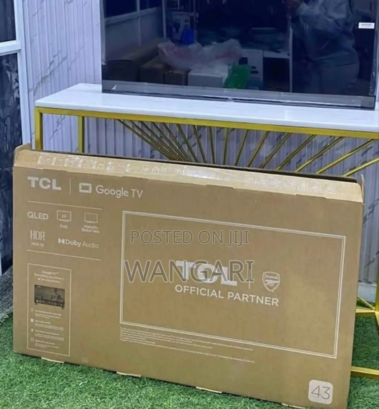 Qled 43 Inch TCL Television With Hdmi Cable