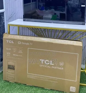 Qled 43 Inch TCL Television With Hdmi Cable