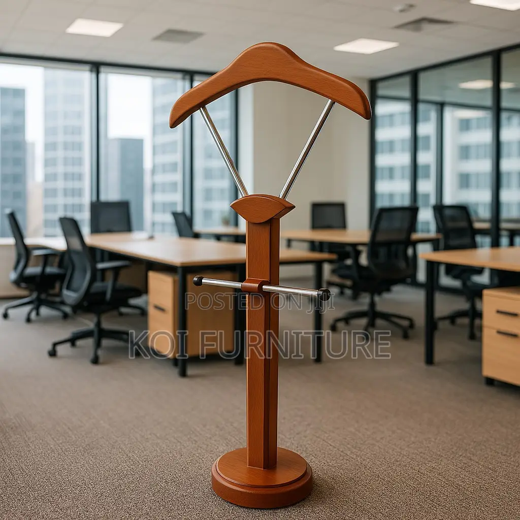 Dresers; Dressers; Mahogany Executive Coat Hangers