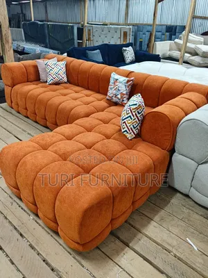 Bubble Black Spring Sofa
