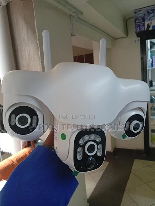 Triple Lens 4g Solar Powered With All Lense PTZ - main view