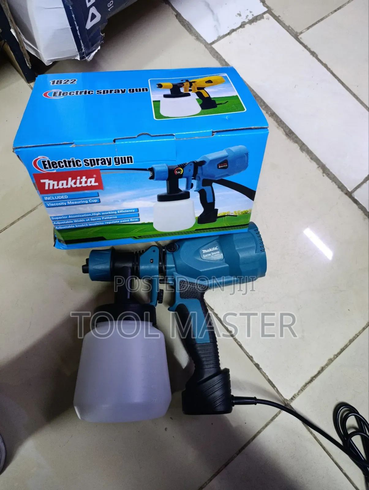 Electric Portable Makita Spraypaint /600watts Portable Paint Sprayer