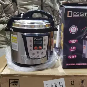 Dessini 6l Electric Pressure Cooker – Fast, Safe Easy Cooking