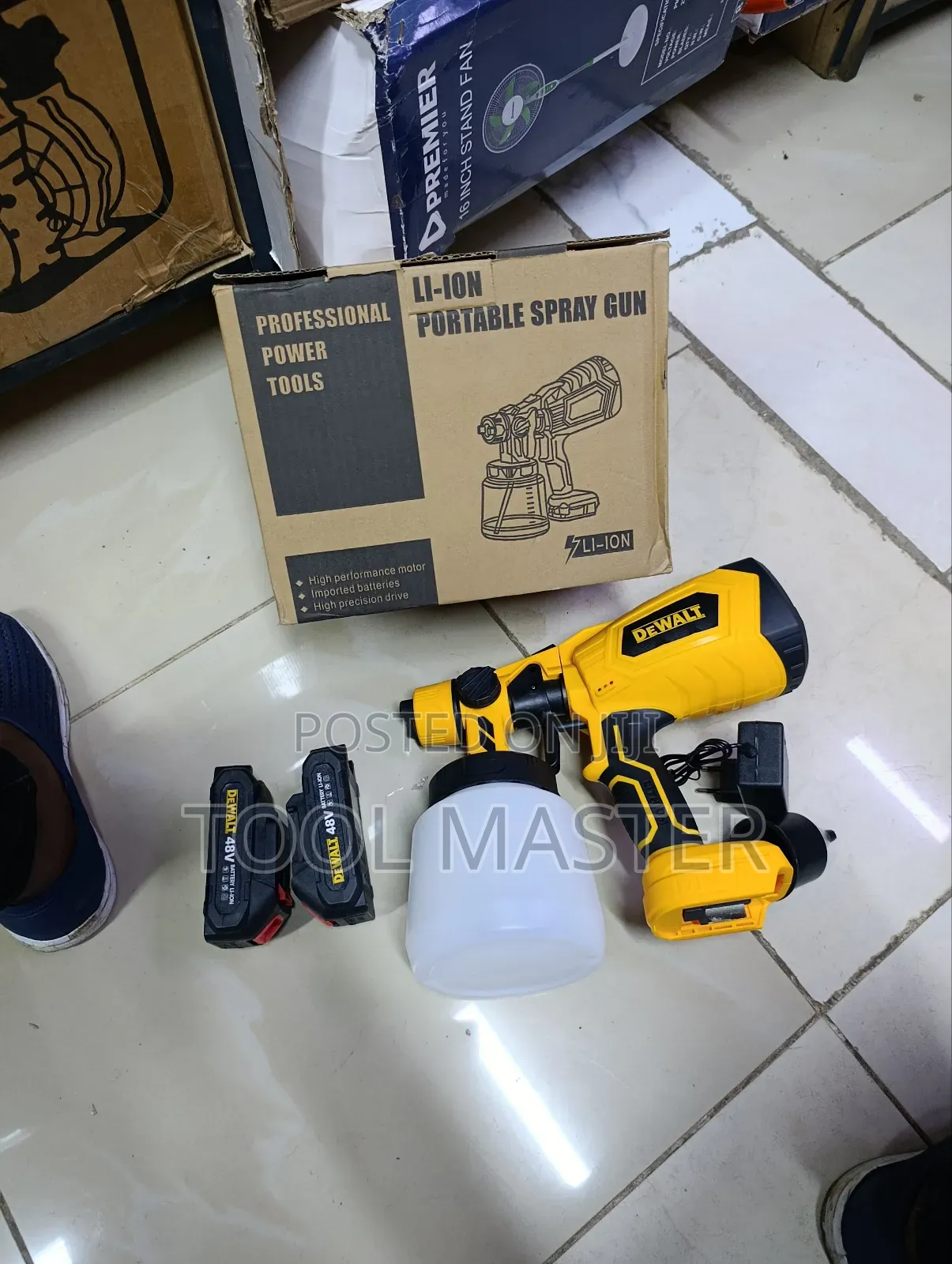 Portable Rechargerble Paint Sprayer/ Brand New Dewalt Sprayer