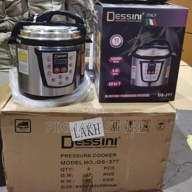 Dessini 6‐Litre Multi‐Function Electric Pressure Cooker - main view