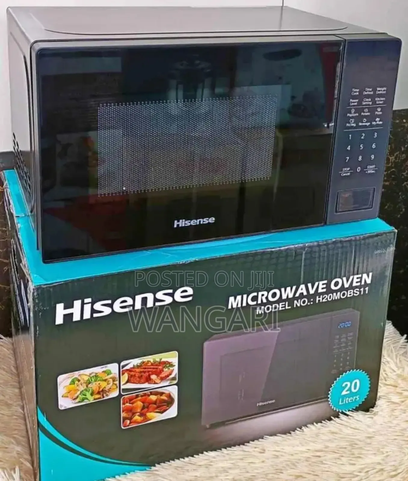 Black Digital Microwave Oven With Warranty