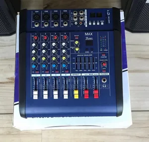 4 Channels Max Powered Amp Usb/Bluetooth 500 Watts Pay on Delivery