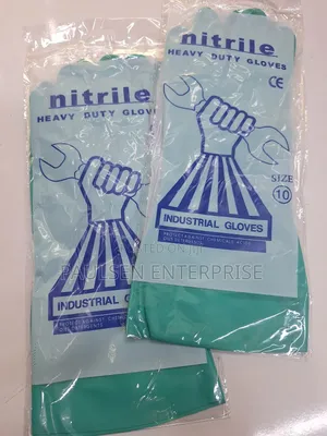 Nitrile Gloves/Industrial Green Gloves