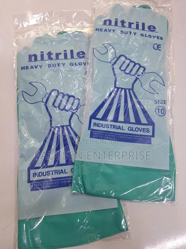 Nitrile Gloves/Industrial Green Gloves