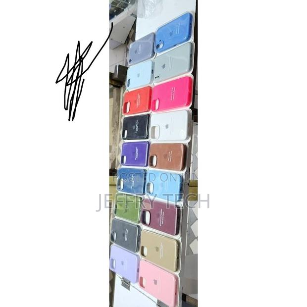 Silicone Cover Case Stylish Protection for iPhone 7 Plus - White - thumbnail 3