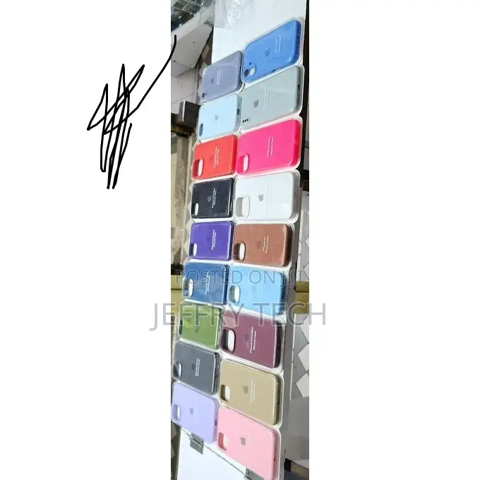 Silicone Cover Case Stylish Protection for iPhone 7 Plus - White