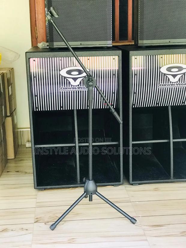 Boom Adjustable Metallic Microphone Stand - thumbnail 3