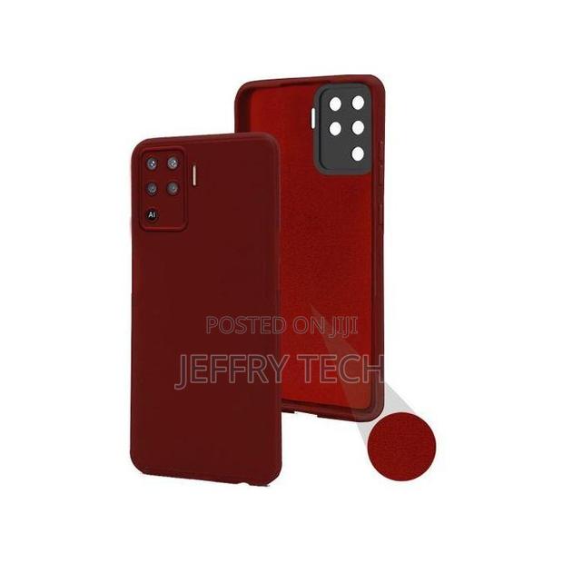Back Cover Case Compatible With Oppo Reno 5f -Good Quality Silicone - main view
